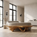 Flowing Curved Bench