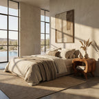 Round Minimal Nightstand