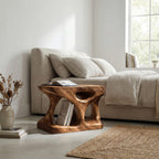 Curved Minimal Side Table