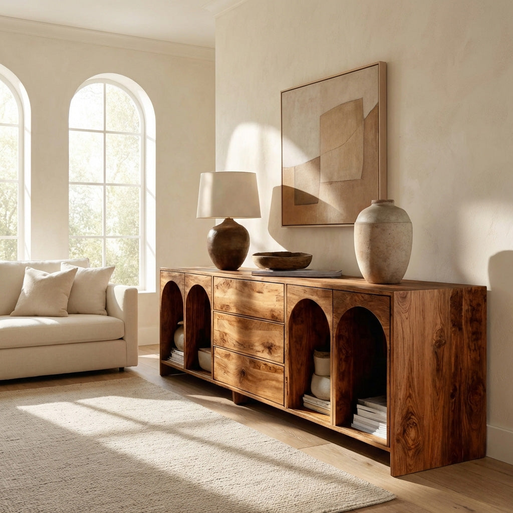 Arched Modern Sideboard