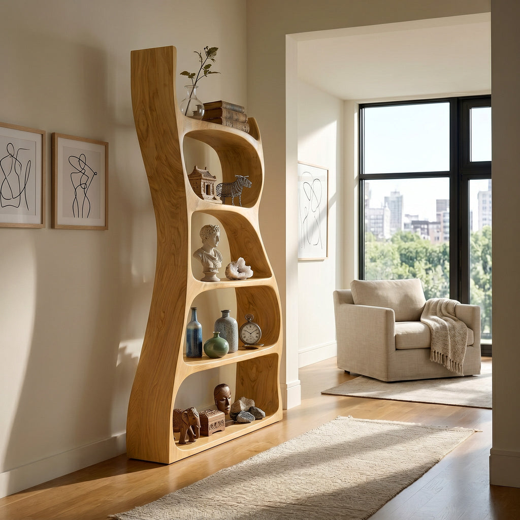 Tiered Storage Bookshelf
