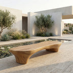 Smooth Curved Bench