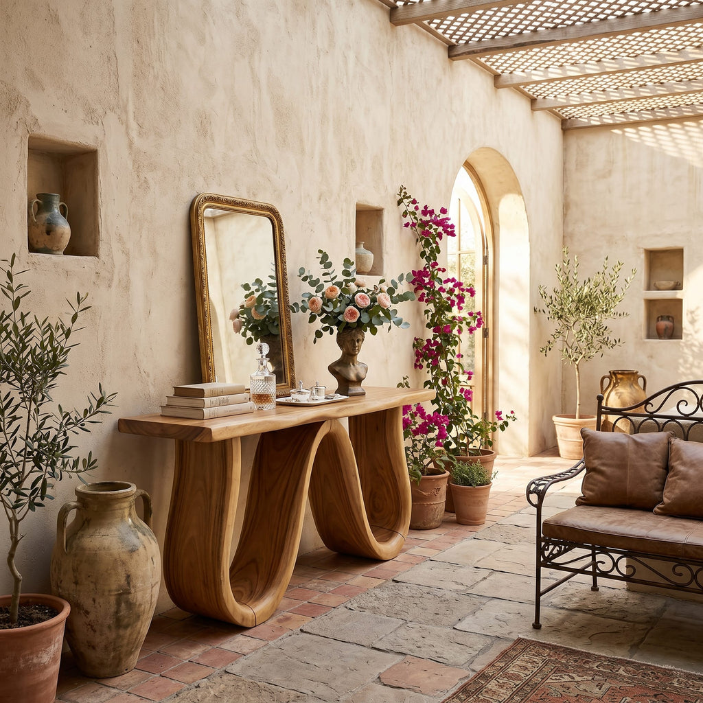 Organic Server Console Table