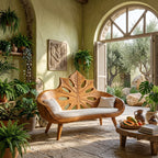 Contemporary Solid Bench