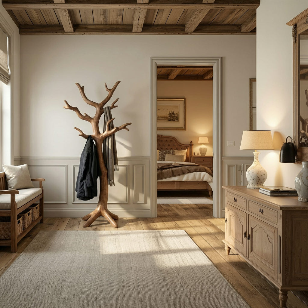 Stand Entryway Coat Rack