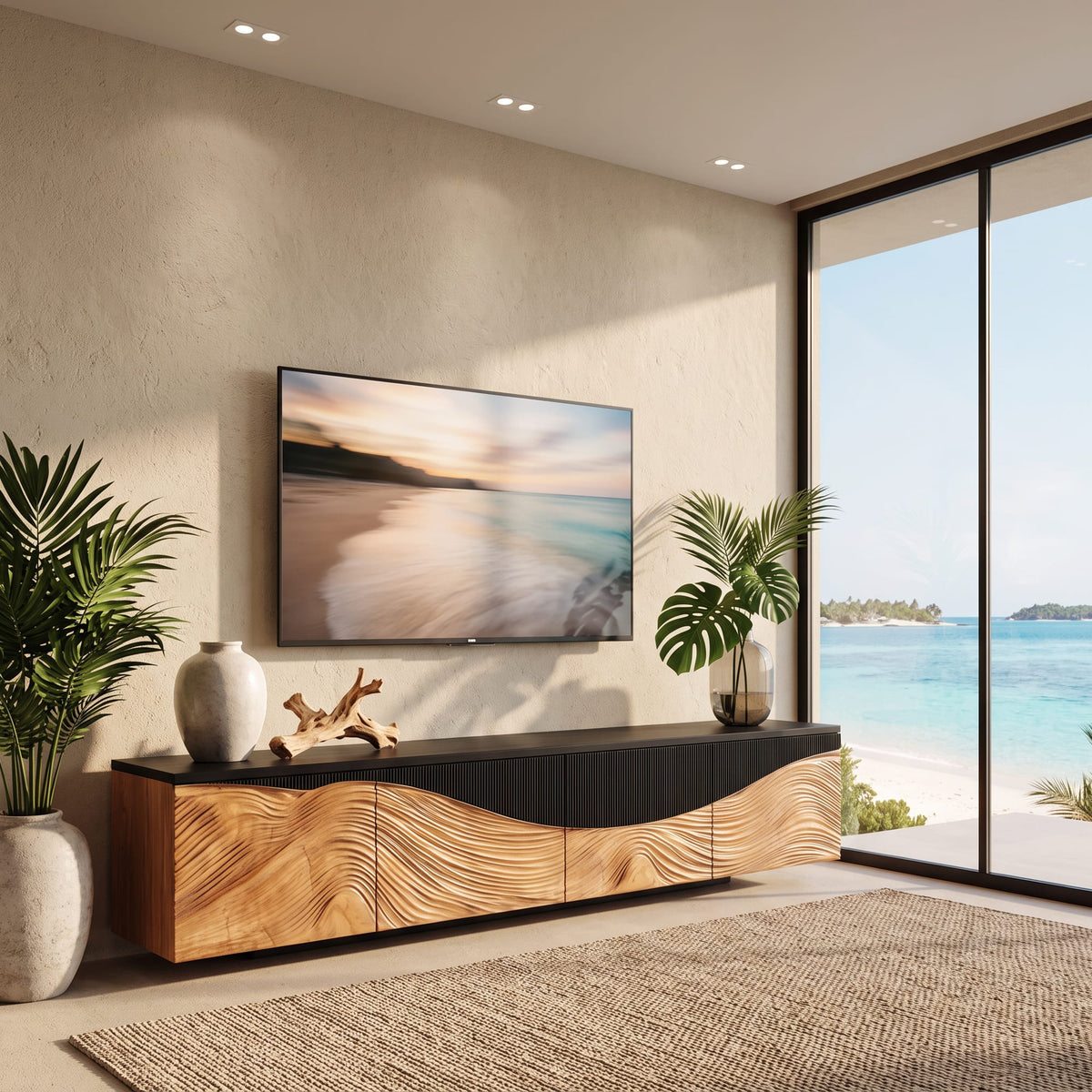 Console Entryway Ideas TV Cabinet