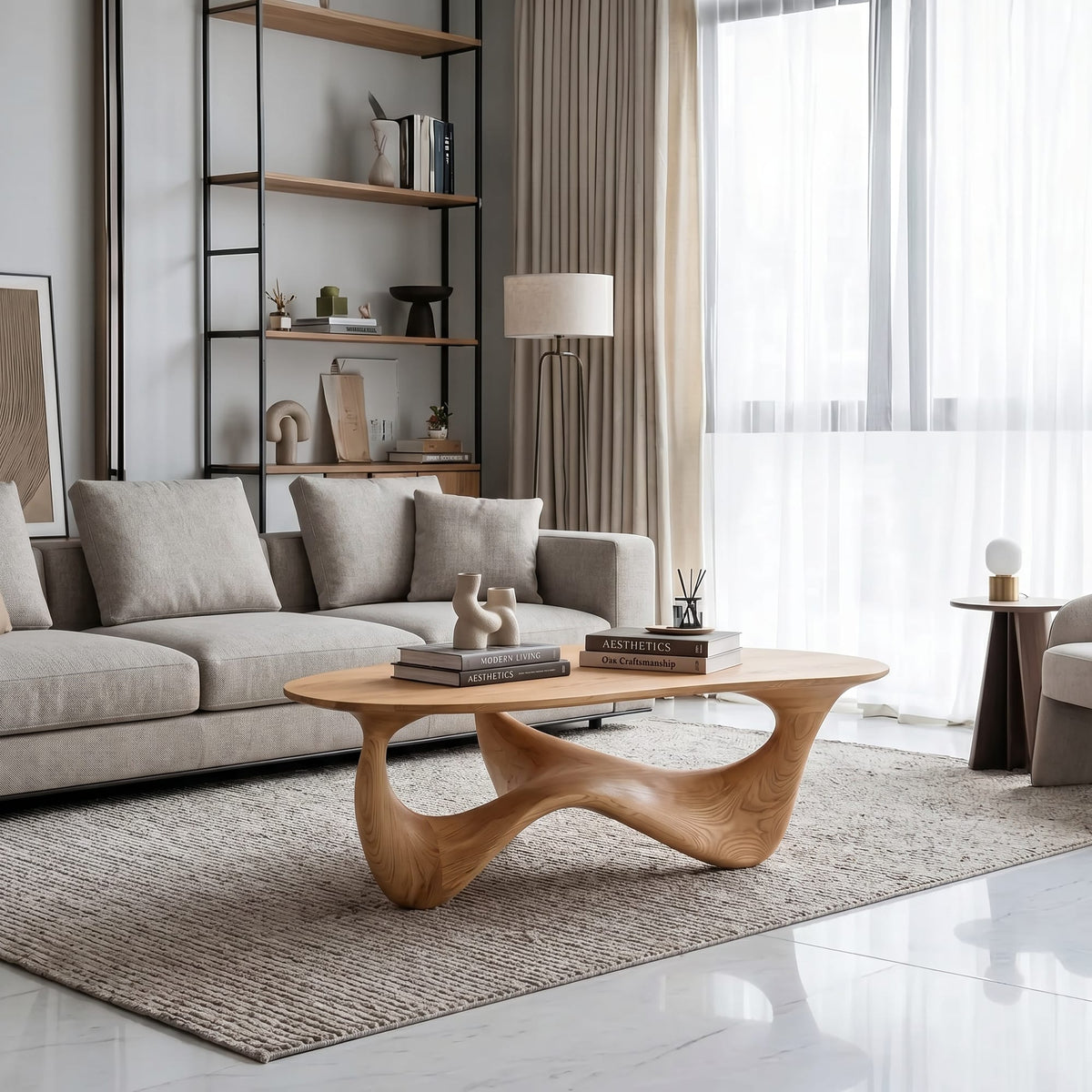 Live Edge Low Coffee Table