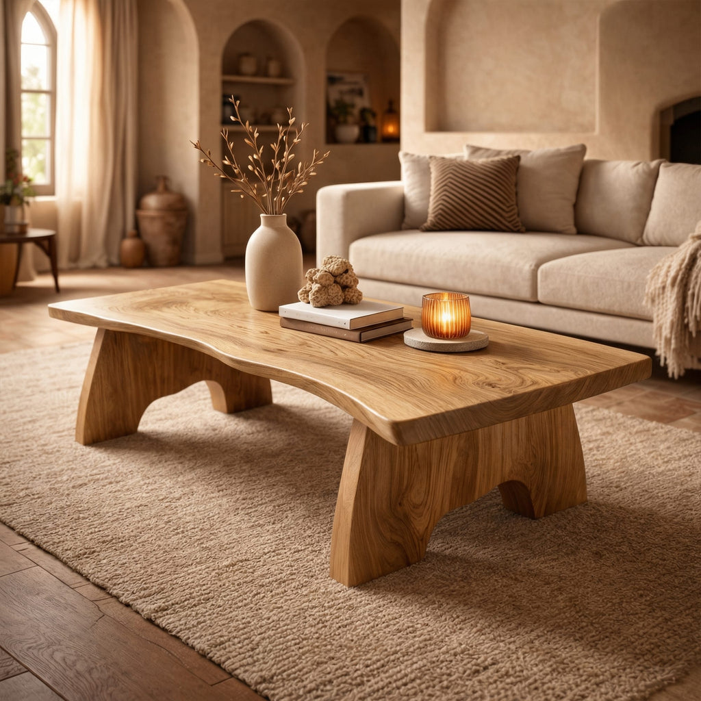 Live Edge Organic Coffee Table