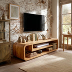 Curved Buffet TV Cabinet