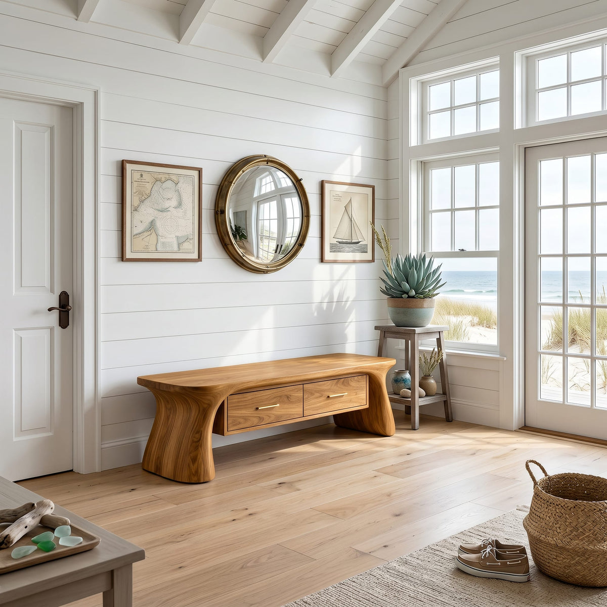 Arched Minimal Bench