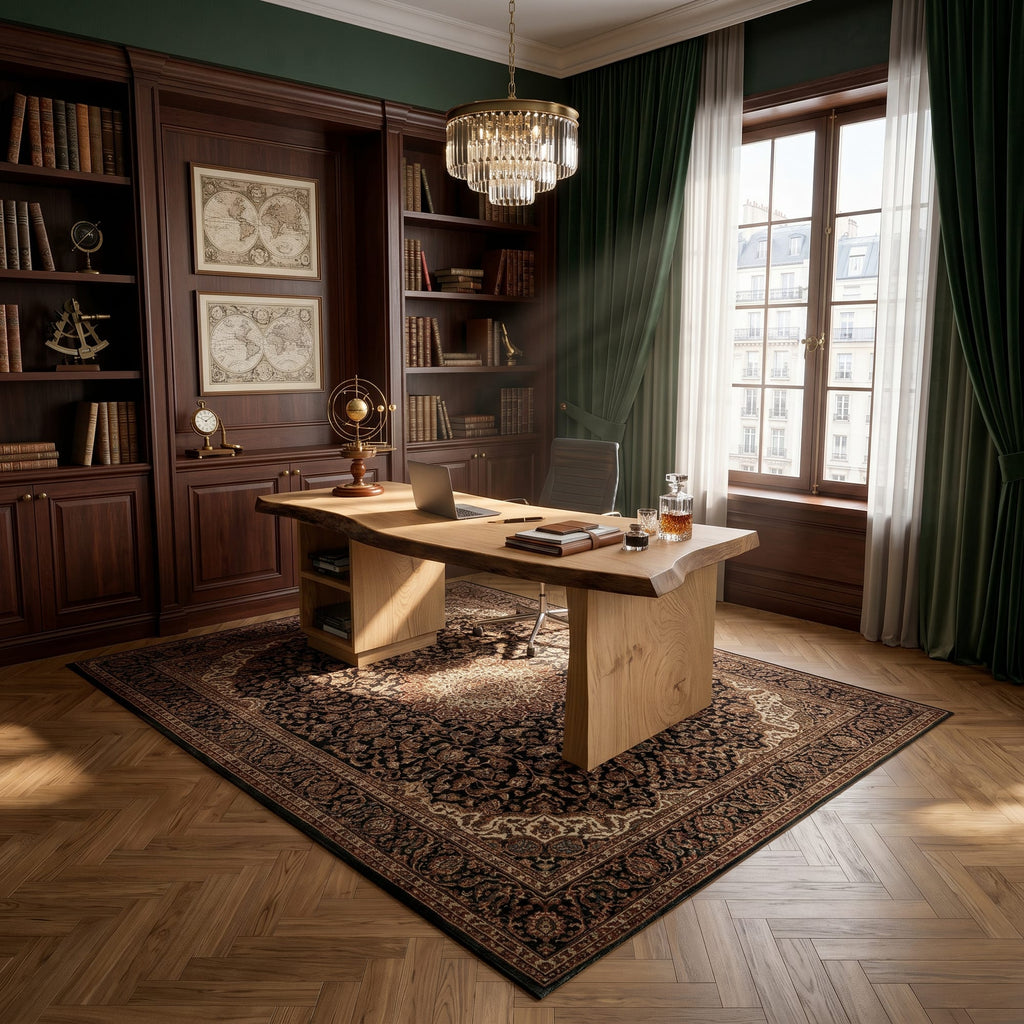 Executive Live Edge Desk