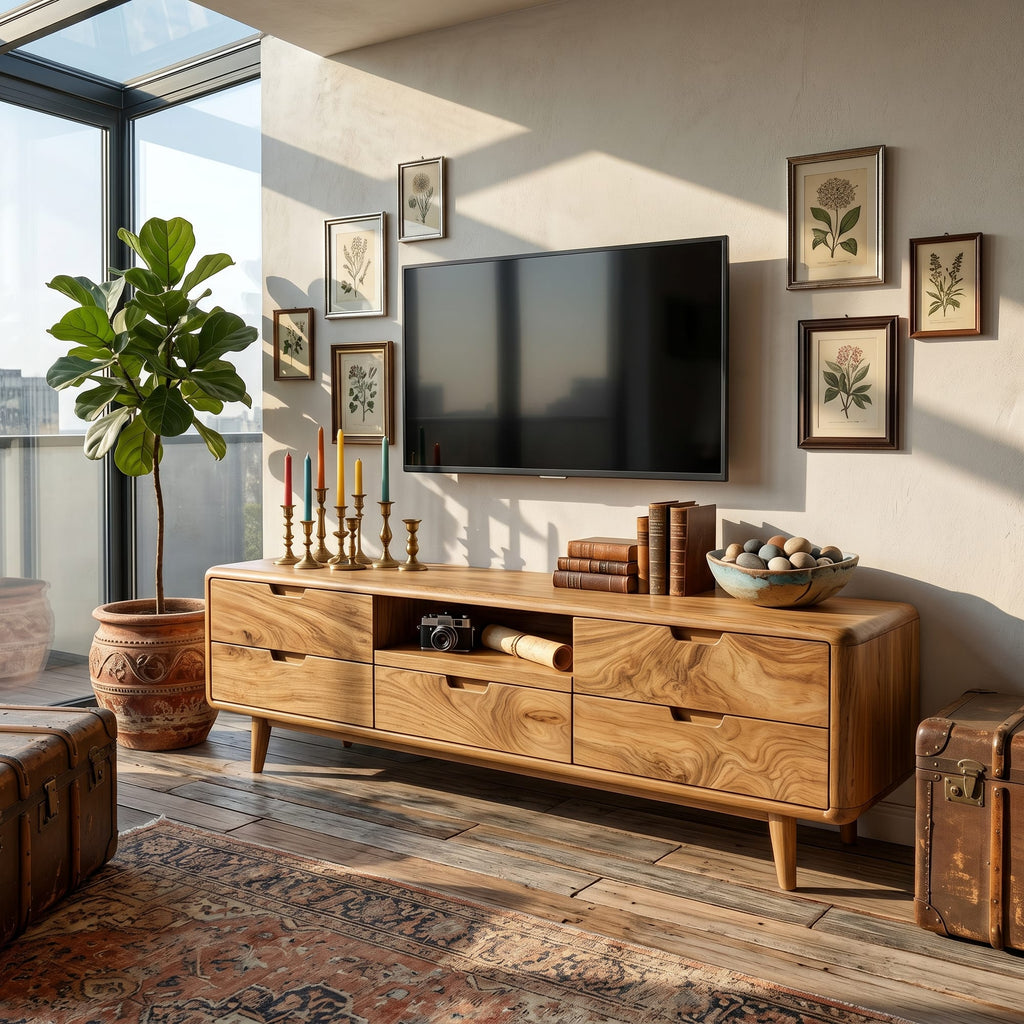 Wabi-sabi Low TV Cabinet