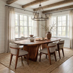 Mid Century Organic Dining Table
