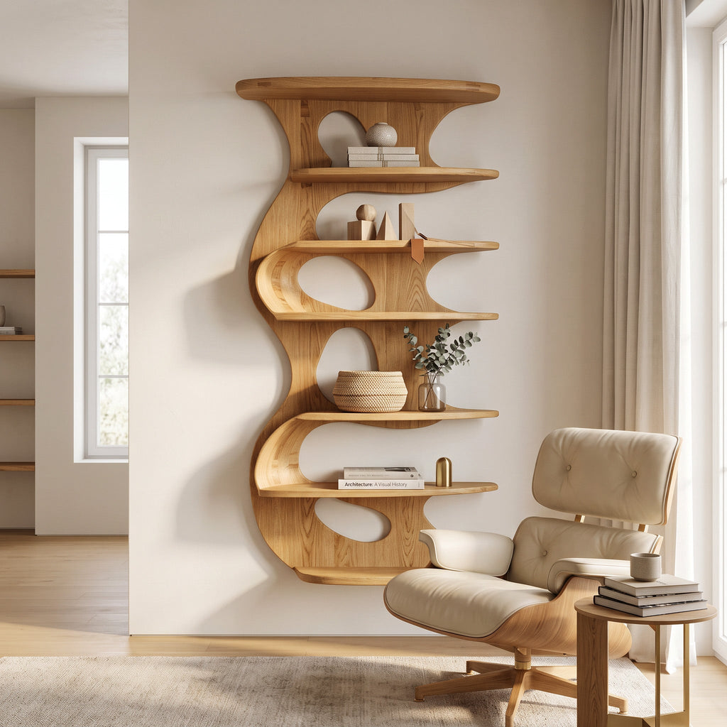Floating Organizer Bookshelf