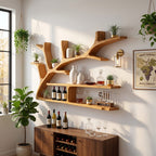 Tree Branch Floating Shelf