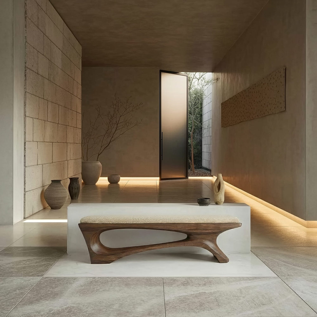 Contemporary Bench