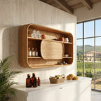 Round Contemporary Vanity