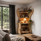Live Edge Nook Bookshelf