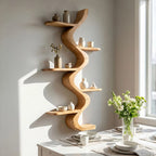 Minimal Hooks Wall Shelf