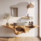 Farmhouse Vanity Bathroom Design, solid wood, built to order