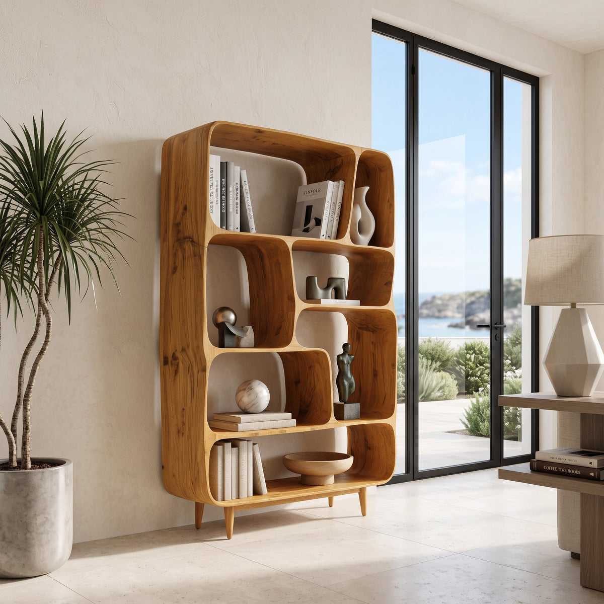 Mid Century Modern Bookshelf
