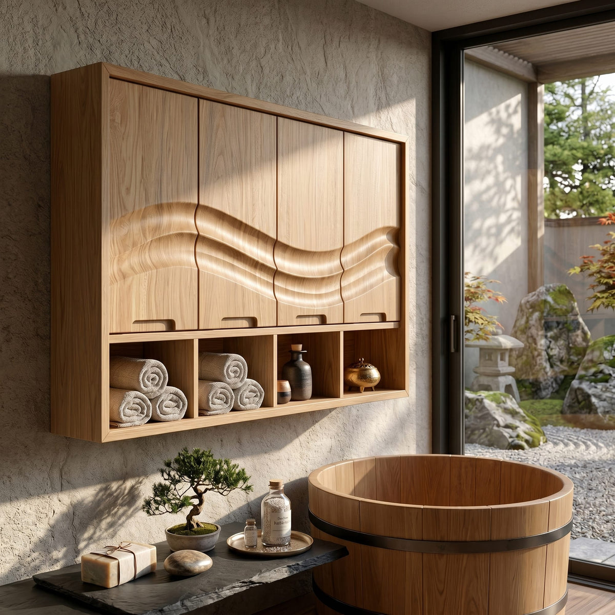 Wave Storage Vanity