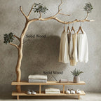 Driftwood Branch Coat Hanger Wall Mount Towel Hook, solid wood, built to order