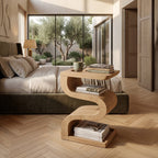 Sculptural Minimal Side Table