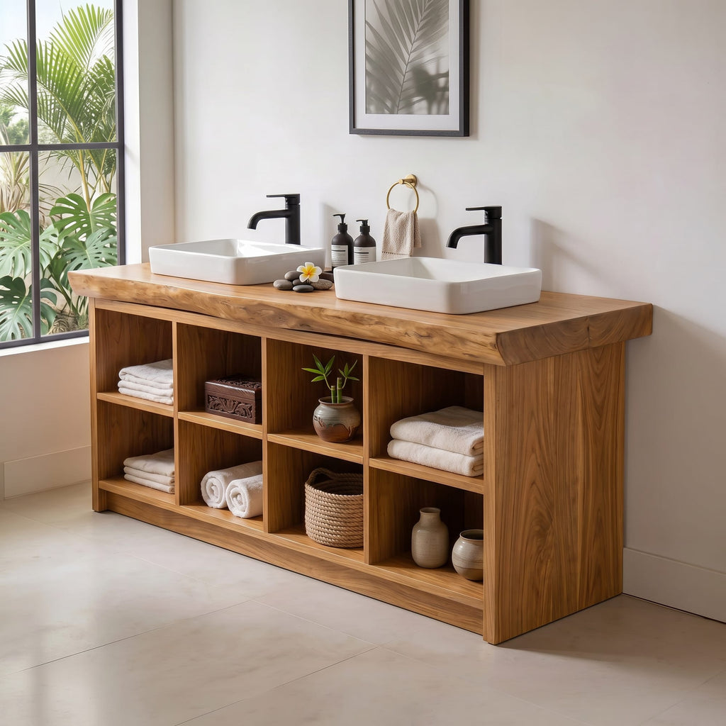 Double Solid Vanity