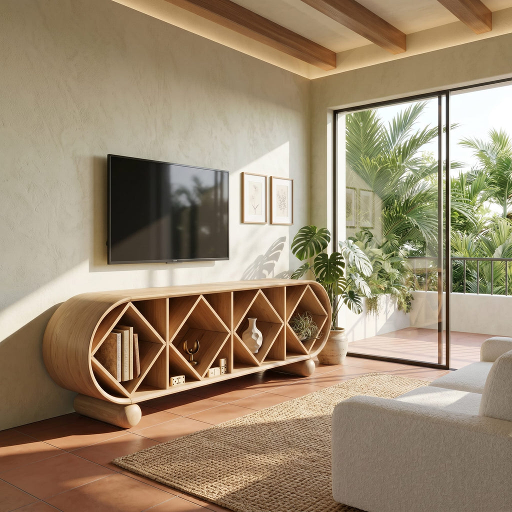 Contemporary Linear TV Cabinet