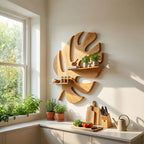Mid-century Floating Mid Century Wall Shelf