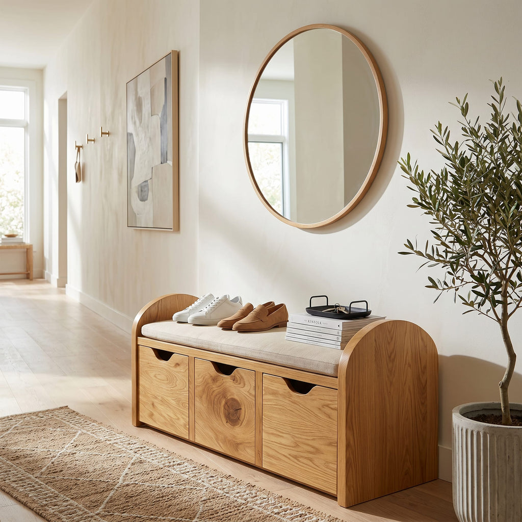 Storage Cupboard Wall Shelf