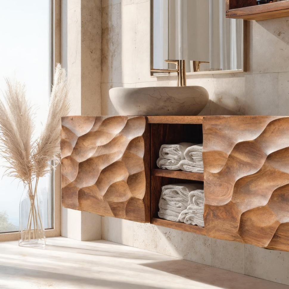 Sculptural Vanity