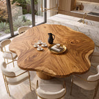 Tropical Wood Table Top Dining Room, solid wood, built to order