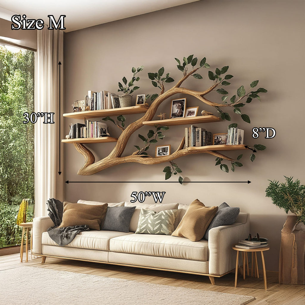 Floating Solid Bookshelf