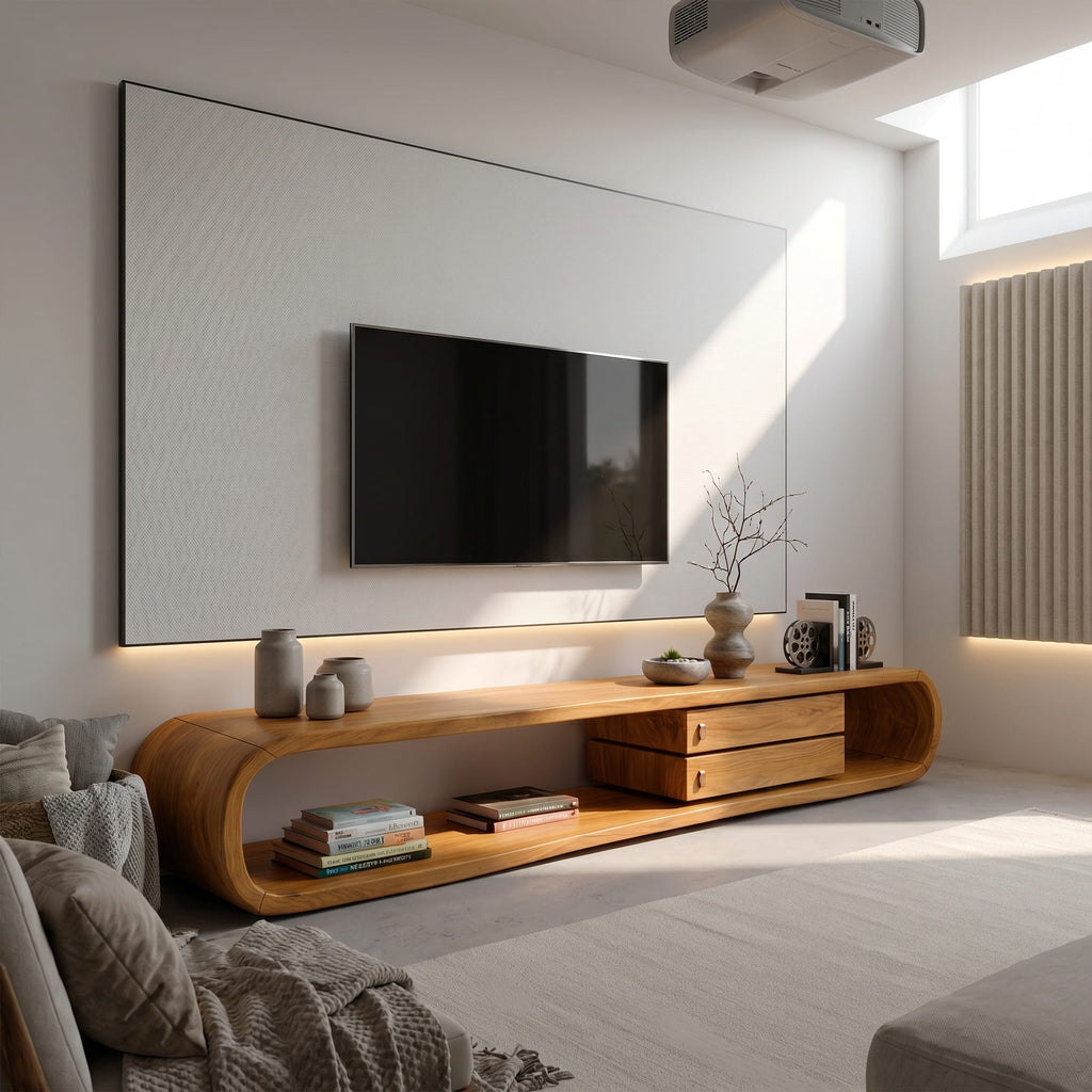 Monkeypod Solid TV Cabinet