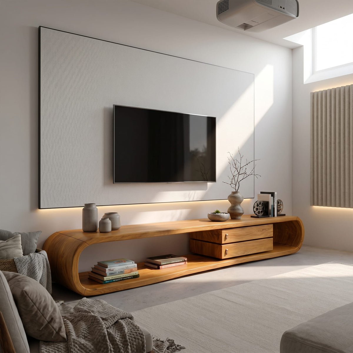 Monkeypod Solid TV Cabinet