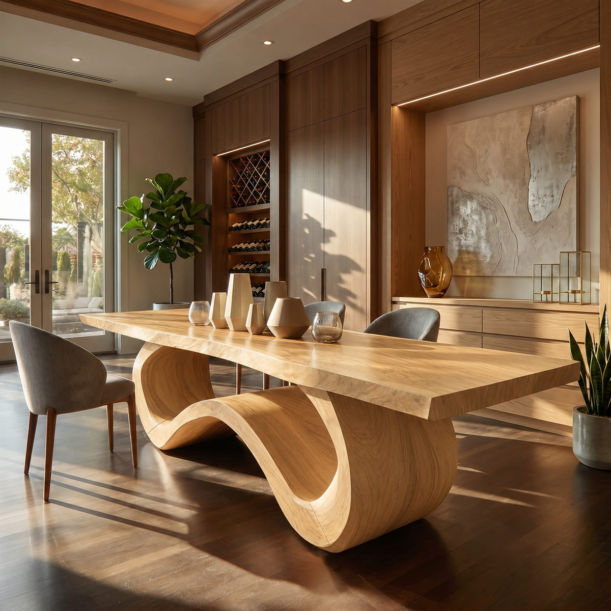 Modern Contemporary Spaces Dining Table