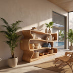 Minimal Multi-tier Bookshelf