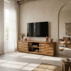 Curved Arched TV Cabinet
