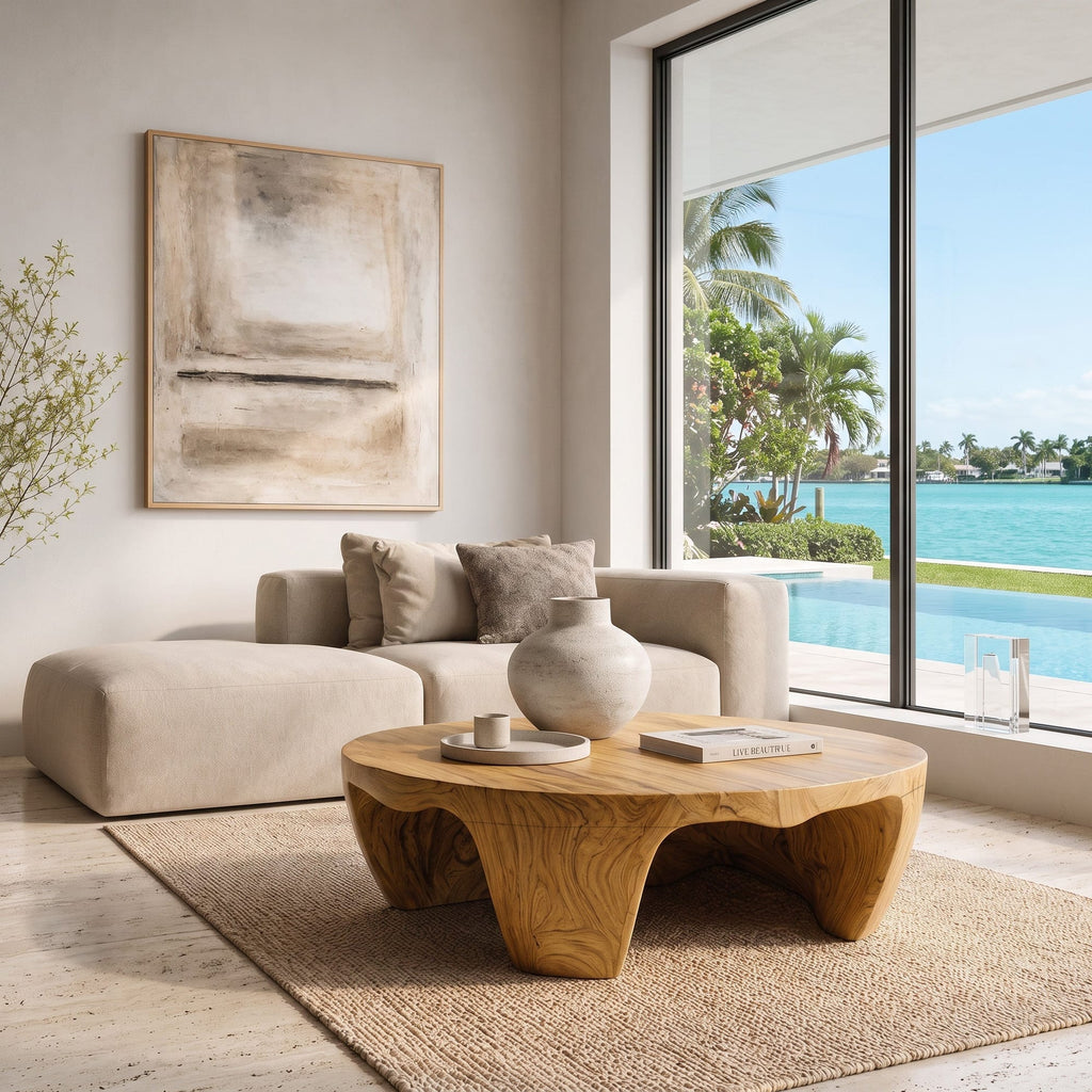 Organic Low Coffee Table