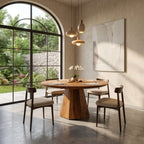 Tapered Mid Century Dining Table
