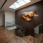 Abstract Sculptural Flowing Wall Art