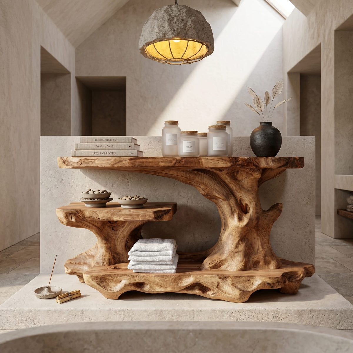 Multi-level Storage Bath Shelf