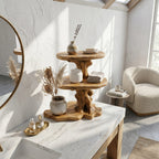 Bathroom Tiered Vanity