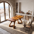Curved Open Frame Desk