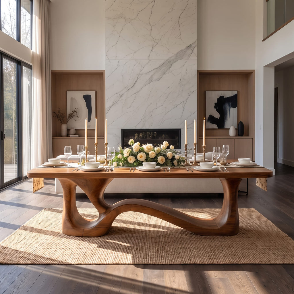 Flowing Form Dining Table