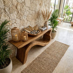 Soft Curved Console Table