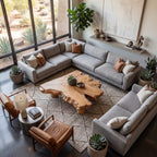 Rustic Coffee Table Living Room Or Reading Room, solid wood, built to order