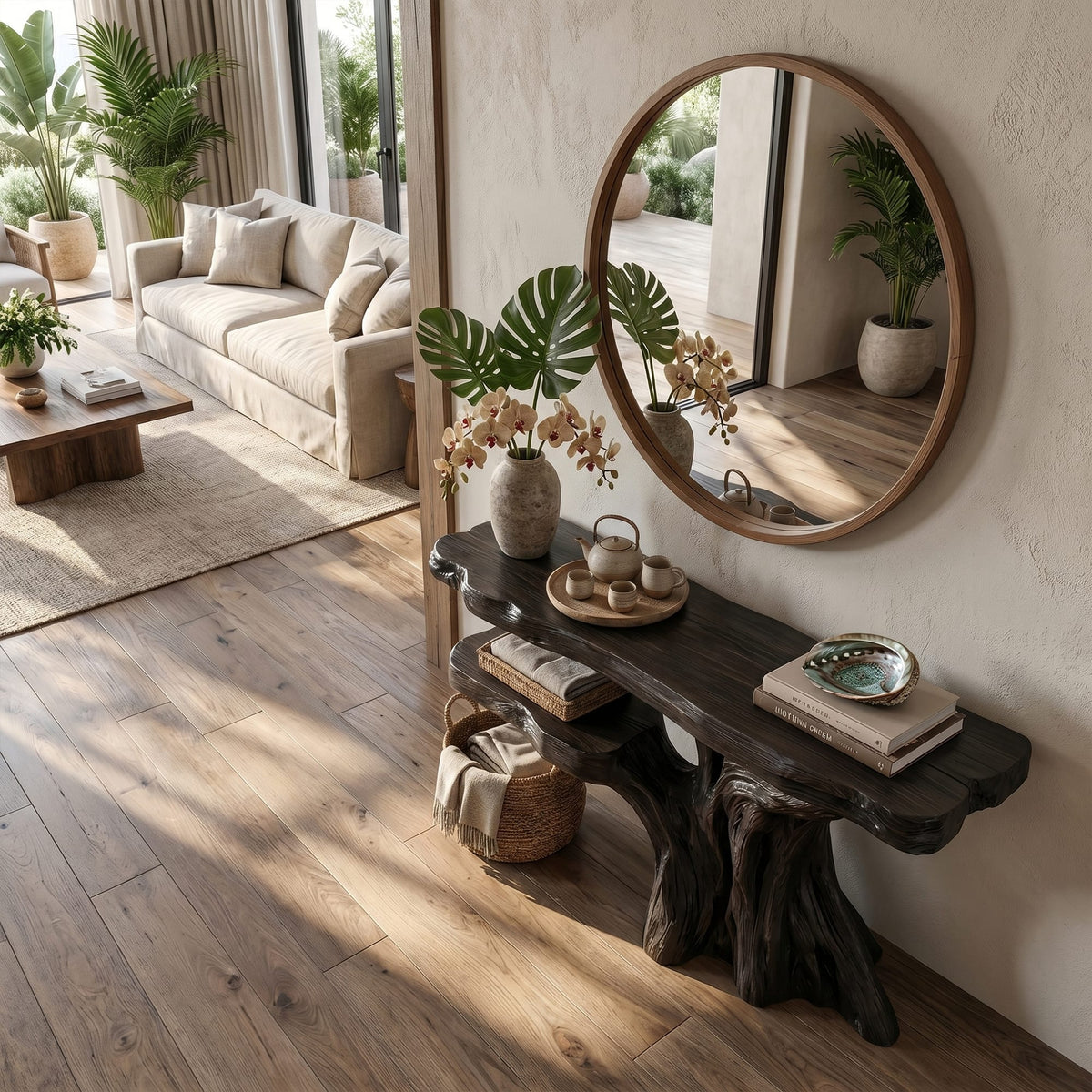 Minimal Sofa Console Table